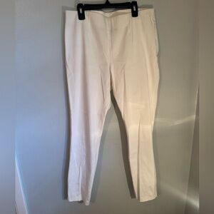 INC White Pants, Size 4, Business Pants, Women’s White Slacks, Womens Clothes